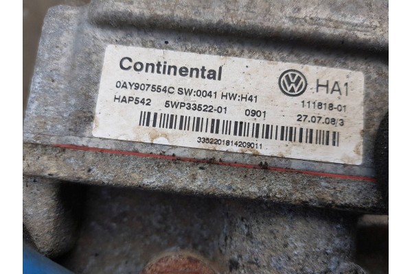VW TIGUAN I 5N 06 10r 2 0 TDI DYFER BRIDGE REAR LGX 0AY907544C Installation side rear