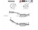 PARTICULATE FILTER DPF RENAULT KOLOS 2 0DCI EURO 4 Part manufacturer AS