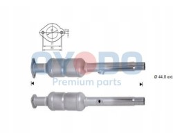 Catalyst Oyodo 10N0083 OYO for VW GOLF PLUS 5M1 521 Euro 4 D4