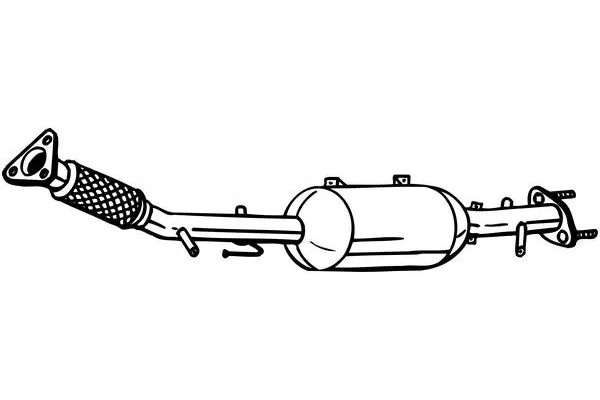 PARTICULATE FILTER FAP DPF 097 446 BOSAL NISSAN Packaging status original