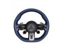 STEERING WHEEL CUSHION Mercedes SL R232 BLUE LEATHER A09946016098S16
