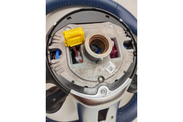 STEERING WHEEL CUSHION Mercedes SL R232 BLUE LEATHER A09946016098S16 Catalog number of substitutes A09946016098S16