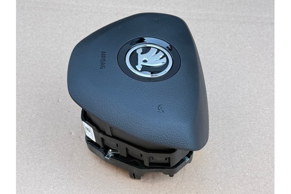 SKODA OCTAVIA III 2017 2020 AIRBAG DRIVER AIRBAG 6V0880201AC Quality of parts according to GVO O original with manufacturer s lo