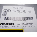 4E0910110E  SISTEMA AUDIO / RADIO CD AUDI A6 ALLROAD QUATTRO (4FH) 2.7 TDI  Quattro 2008 4E0910110E 210237 AUDI - 3