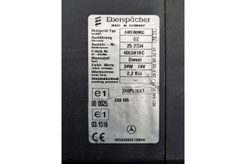 Webasto AIRTRONIC C D2 24V 0058308661 252334 Original Efficient Used Part manufacturer Mercedes Benz OE