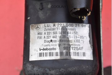 Calefactor Webasto A2215002198 Mercedes Clase S W221 3.0 CDI