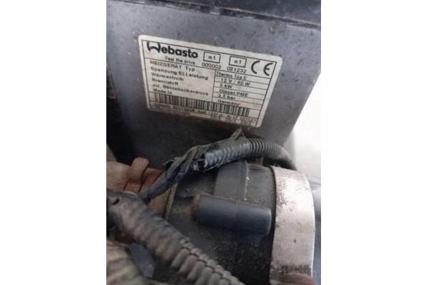Webasto VW 7H0819008H 2 5L diesel 96kW 2005 Car type passenger cars