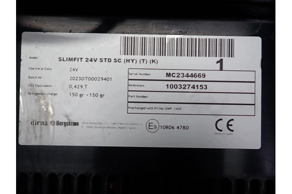 Calefactor Webasto para estacionamiento MC2344669 Dirna Ford F-Max 23R