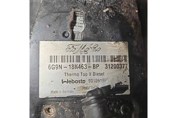 Parking heater Webasto Ford Mondeo MK IV 31200377 Car type passenger cars