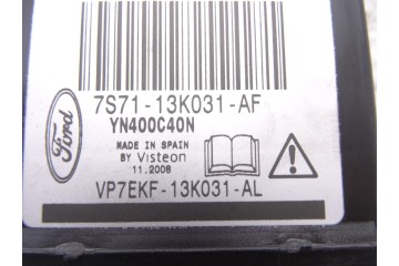 7S7113K031AF MODULO ELECTRONICO FORD MONDEO SPORTBREAK (CA2) Trend X 2009 7S7113K031AF 211194 FORD - 1