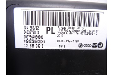 1K4880242D AIRBAG LATERAL DERECHO SKODA OCTAVIA COMBI (1Z5) Ambition 2012 1K4880242D 211956 SKODA - 2