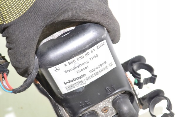WEBASTO PARKING HEATER MERCEDES ACTROS MP4 ANTOS TP50 A9608305061 Catalog number of the original A9608305061 9026295C