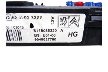 9649627780  CAJA RELES / FUSIBLES CITROEN XSARA PICASSO 2.0 HDi Exclusive 2003 9649627780 211662 CITROEN - 1