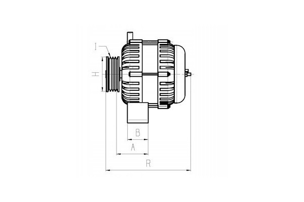 Alternator for VOLVO B10 B12 F10 F12 F16 F6 F7 FL FL10 FL4 FL6 Car type passenger cars