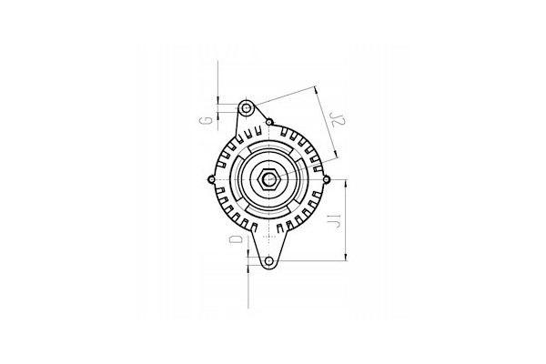 Alternator for VOLVO B10 B12 F10 F12 F16 F6 F7 FL FL10 FL4 FL6 Catalog number of the original 1089861 1516583R 5003349 5003448 6