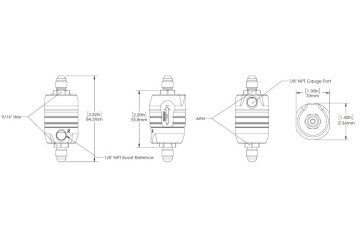 Turbosmart Oil Pressure Regulator ProOPR Rising Rate Turbo Oil Pressure EAN GTIN 9329677026603