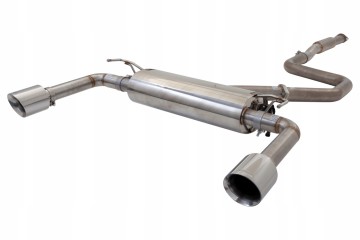 Exhaust cat back 3 inch with Varex silencer stainless steel 304 Hyundai i30