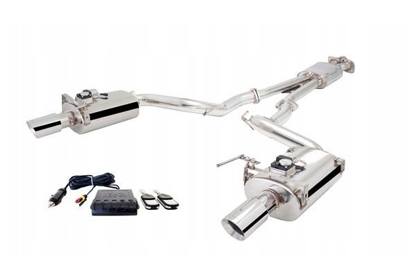 Exhaust cat back 2 5 inch with oval silencers Varex Ford Quality of parts according to GVO Q original with factory logo OEM OES