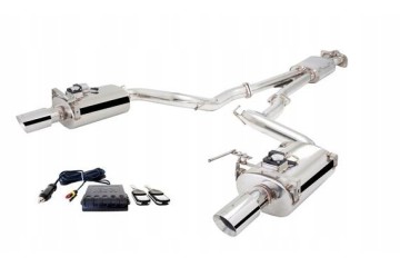Exhaust cat back 2 5 inch with oval silencers Varex Ford Quality of parts according to GVO Q original with factory logo OEM OES