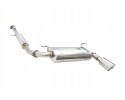 Exhaust cat back 2 52 stainless steel 304 Mazda MX5 89 97 Part manufacturer Xforce