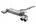 Exhaust cat back 3 inch stainless steel 409 Subaru STI WRX