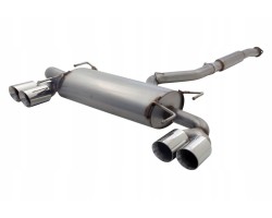 Exhaust cat back 3 inch stainless steel 409 Subaru STI WRX