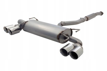 Exhaust cat back 3 inch stainless steel 409 Subaru STI WRX