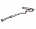 Exhaust cat back 3 inch stainless steel 409 Subaru STI WRX Part manufacturer Xforce