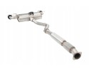 Exhaust cat back 3 inch with Varex silencer Toyota GT86 Subaru BRZ Part manufacturer Xforce