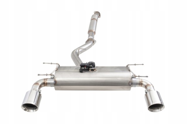 Exhaust cat back 3 inch with Varex silencer Toyota GT86 Subaru BRZ Quality of parts according to GVO Q original with factory log