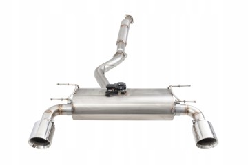 Exhaust cat back 3 inch with Varex silencer Toyota GT86 Subaru BRZ Quality of parts according to GVO Q original with factory log