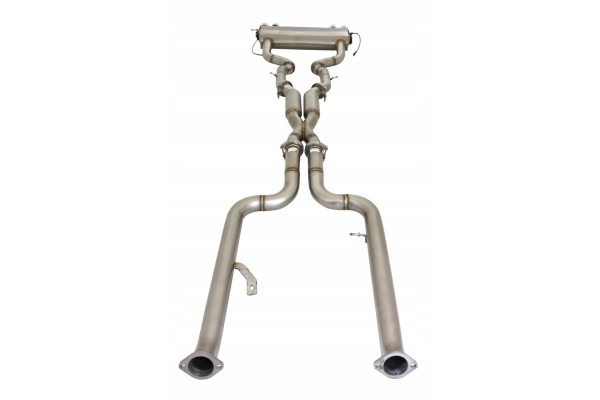 Exhaust cat back 3 inch with double silencer Varex BMW M3 M4 Catalog number of the part ESBMG80VKCS
