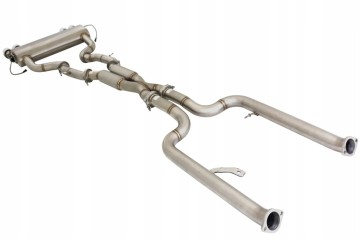 Exhaust cat back 3 inch with double silencer Varex BMW M3 M4 Installation side rear