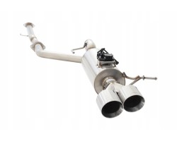 Exhaust cat back 2 5 inch with Varex silencer stainless steel Hyundai i20