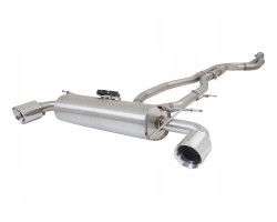 Exhaust cat back 2 5 inch with Varex silencer Toyota Supra MKV