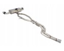 Exhaust cat back 2 5 inch with Varex silencer Toyota Supra MKV Part manufacturer Xforce