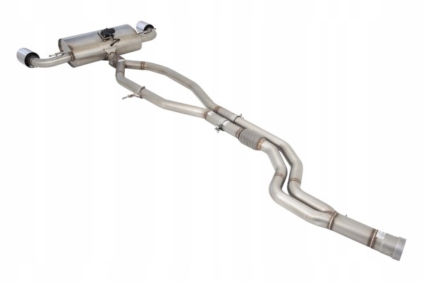 Exhaust cat back 2 5 inch with Varex silencer Toyota Supra MKV Part manufacturer Xforce