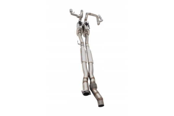 Cat back exhaust with valve Varex 3 stainless steel 304 Ford F150 Part manufacturer Xforce