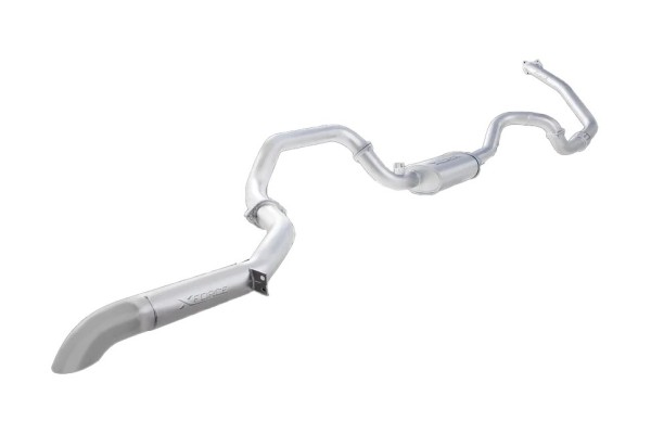 Exhaust turbo back 3 stainless steel 409 Toyota Landcruiser Part manufacturer Xforce