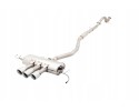 3 inch cat back exhaust with Varex silencer Honda Type R
