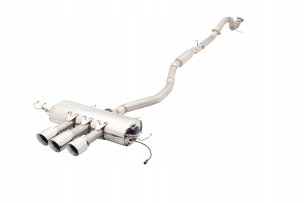3 inch cat back exhaust with Varex silencer Honda Type R