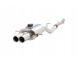 Exhaust cat back 3 inch with Varex silencer stainless steel 304 Subaru
