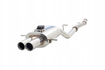 Exhaust cat back 3 inch with Varex silencer stainless steel 304 Subaru