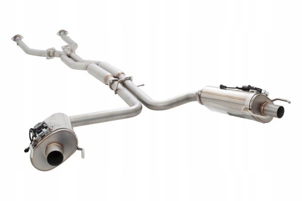 Cat back exhaust 2 5 inch with Varex silencers stainless steel Lexus IS 07