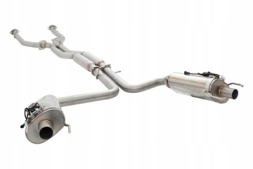 Cat back exhaust 2 5 inch with Varex silencers stainless steel Lexus IS 07