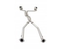 Cat back exhaust 2 5 inch with Varex silencers stainless steel Lexus IS 07 Part manufacturer Xforce