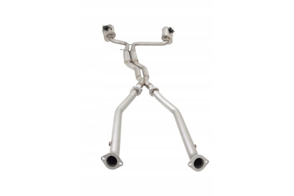 Cat back exhaust 2 5 inch with Varex silencers stainless steel Lexus IS 07 Part manufacturer Xforce