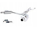 Cat back exhaust 2 5 inch with Varex silencers stainless steel Lexus IS 07 Car type passenger cars