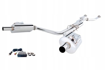 Cat back exhaust 2 5 inch with Varex silencers stainless steel Lexus IS 07 Car type passenger cars