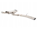 Dual cat back exhaust from 2 5 to 3 with Varex silencer Audi Part manufacturer Xforce